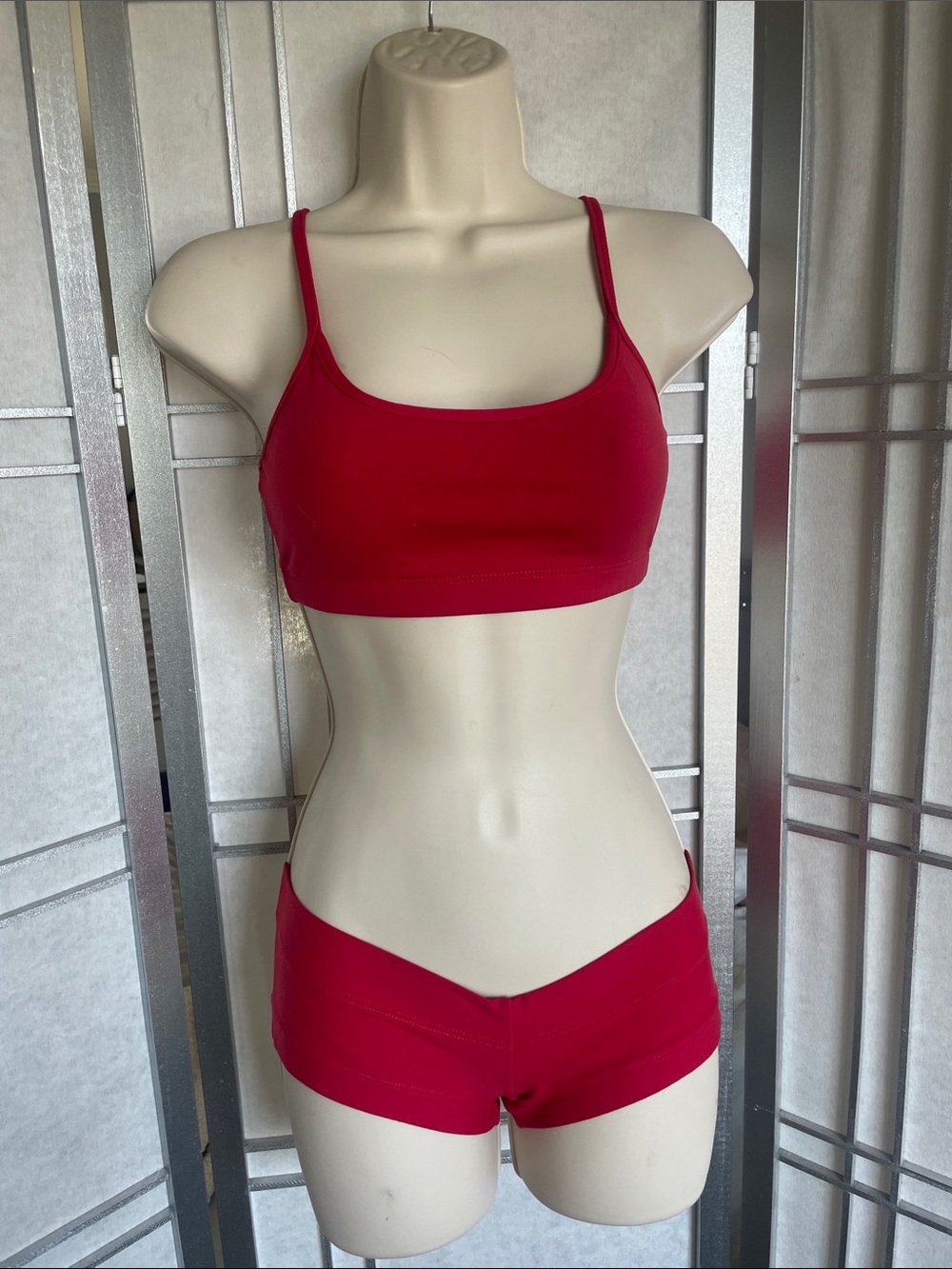 Red Elisabetta Rogiani Fitness Set - S